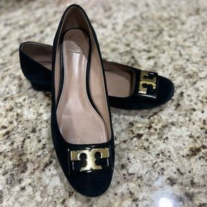 Tory Burch Black Suede 9